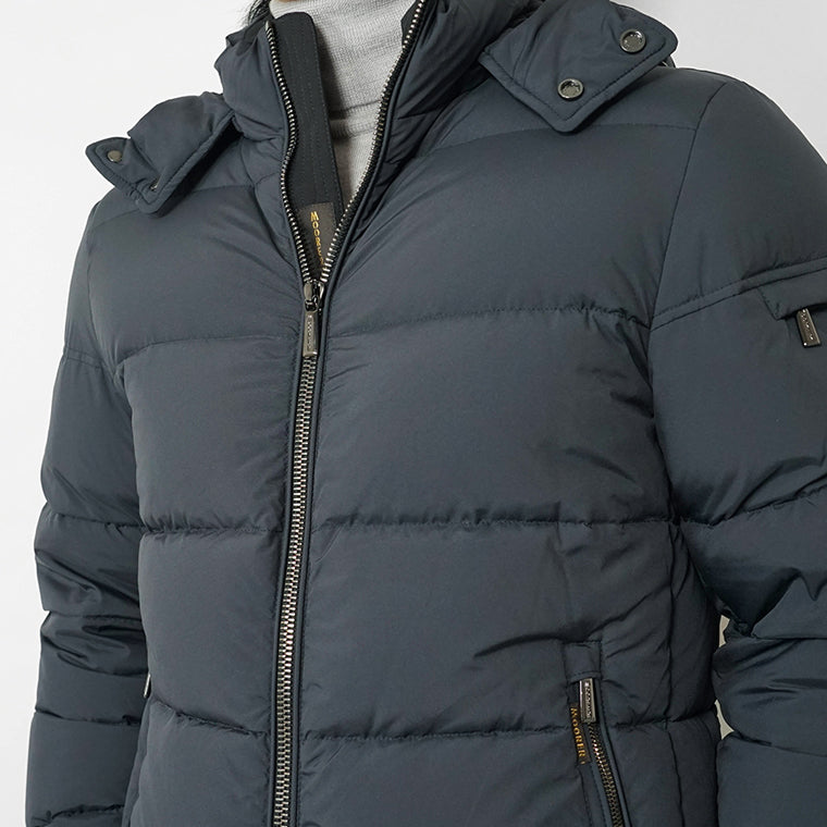 MooRER メンズ ダウンジャケット BRETT SKT ネイビー NAVY