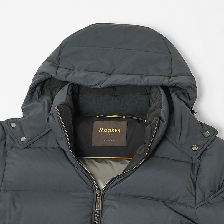 MooRER メンズ ダウンジャケット BRETT SKT ネイビー NAVY