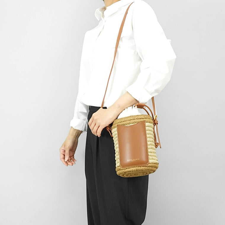【SUMMER FINAL SALE】 GIANNI CHIARINI レディース ショルダーバッグ MAE S BS10730 BCKT 2カラー