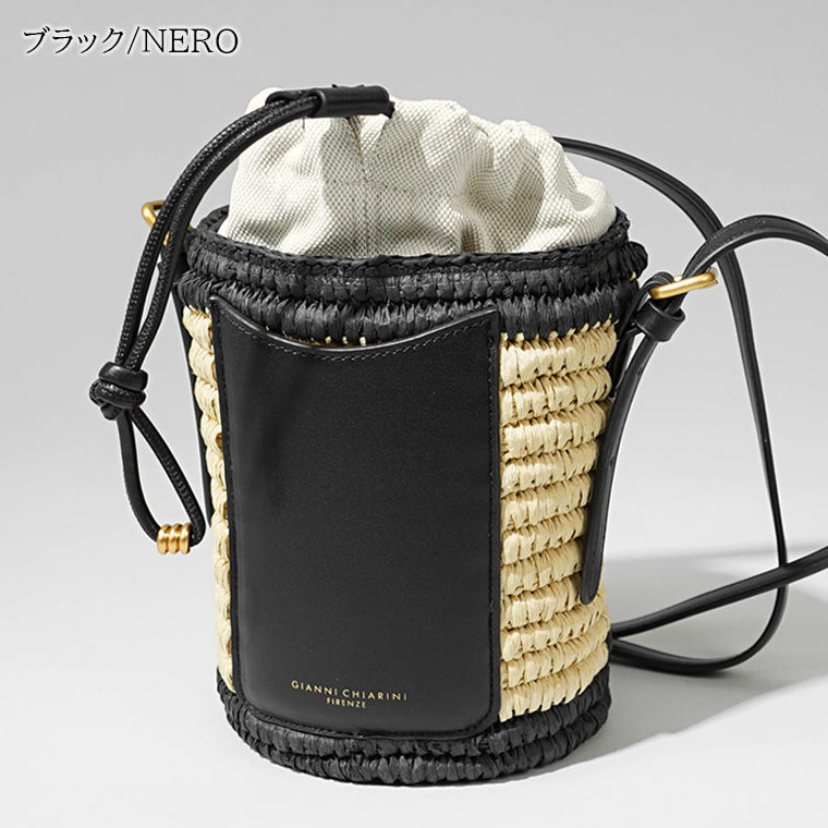 【SUMMER FINAL SALE】 GIANNI CHIARINI レディース ショルダーバッグ MAE S BS10730 BCKT 2カラー