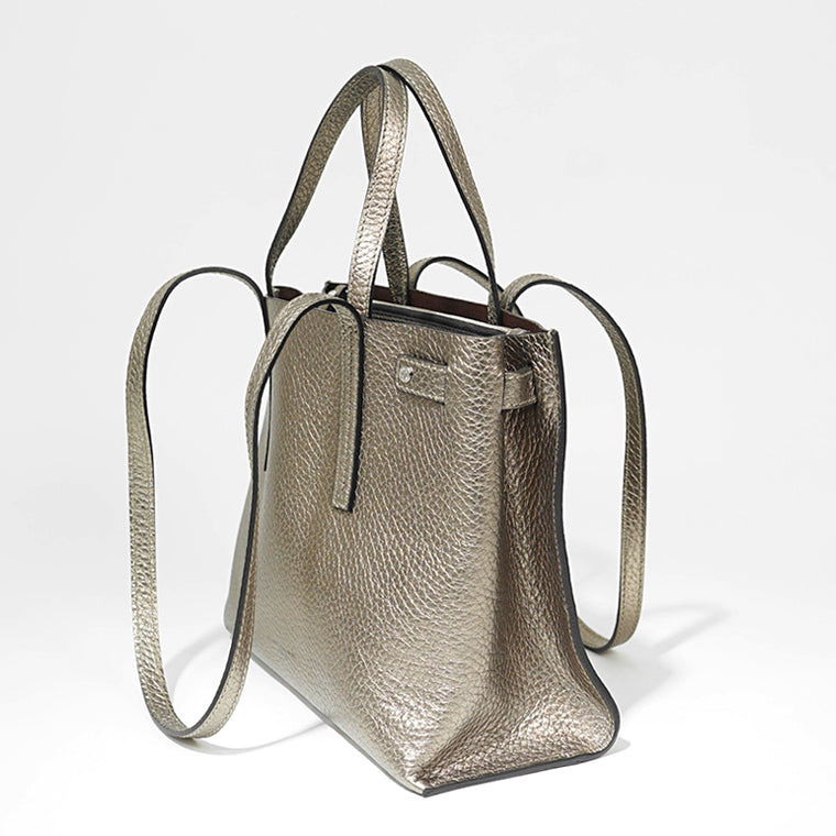 GIANNI CHIARINI レディース トートバッグ ALTEA BS10966 RNGDBL PELTRO T MORO 13626