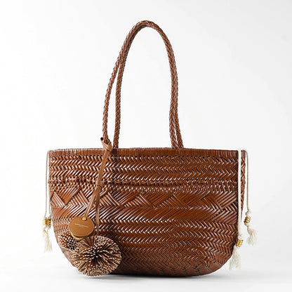 GIANNI CHIARINI レディース トートバッグ PALOMA S BS11371 COMM PLINT CUOIO 206