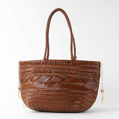 GIANNI CHIARINI レディース トートバッグ PALOMA S BS11371 COMM PLINT CUOIO 206