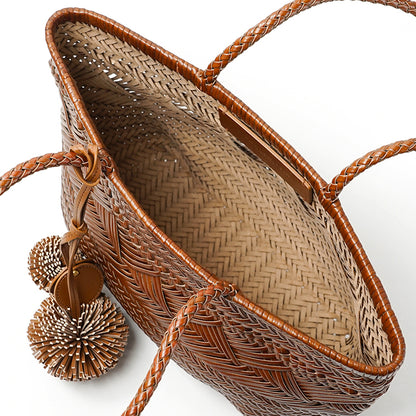 GIANNI CHIARINI レディース トートバッグ PALOMA S BS11371 COMM PLINT CUOIO 206