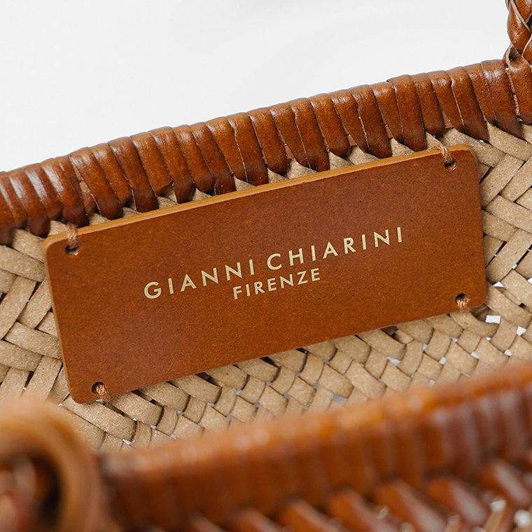 GIANNI CHIARINI レディース トートバッグ PALOMA S BS11371 COMM PLINT CUOIO 206