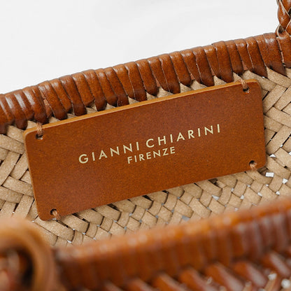 GIANNI CHIARINI レディース トートバッグ PALOMA S BS11371 COMM PLINT CUOIO 206