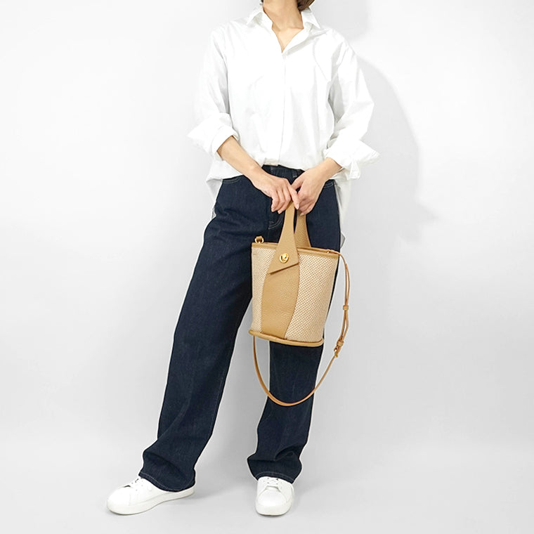 GIANNI CHIARINI レディース ハンドバッグ ESTER BS11380 CST TKL 2カラー