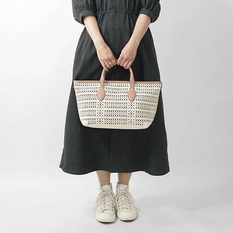 GIANNI CHIARINI レディース ショルダーバッグ MASHUP M BS11506 COMM CNVLS PANNA CORDA CLAY 14593 NERO ブラック 001