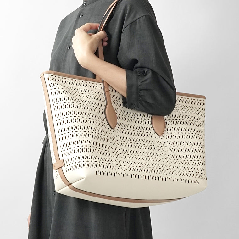 GIANNI CHIARINI レディース トートバッグ MASHUP L BS11507 COMM CNVLS 2カラー
