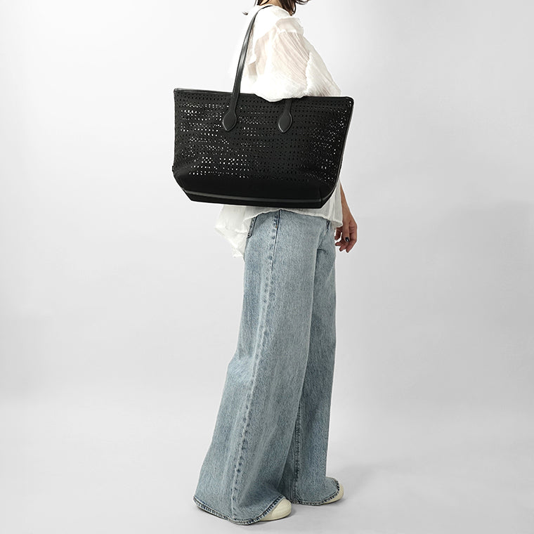 【SUMMER FINAL SALE】 GIANNI CHIARINI レディース トートバッグ MASHUP L BS11507 COMM CNVLS 2カラー