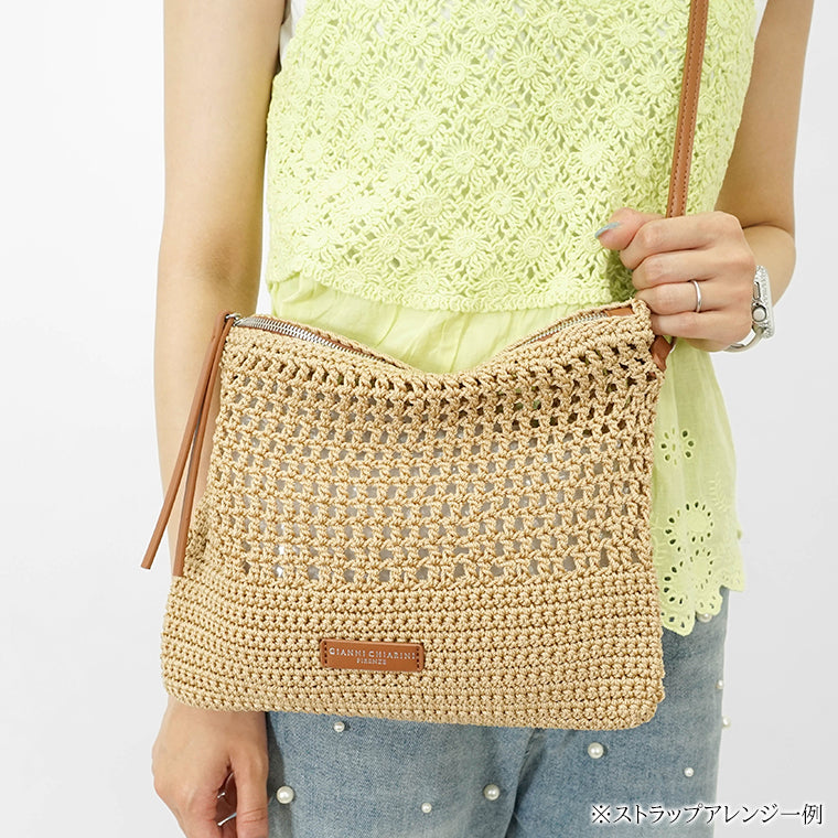 【SUMMER FINAL SALE】 GIANNI CHIARINI レディース ショルダーバッグ VICTORIA BS11580 SMCRH 2カラー