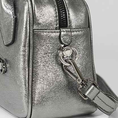 GIANNI CHIARINI レディース ショルダーバッグ CINDY BS11702 VNC MET CITY NOIRE 14168