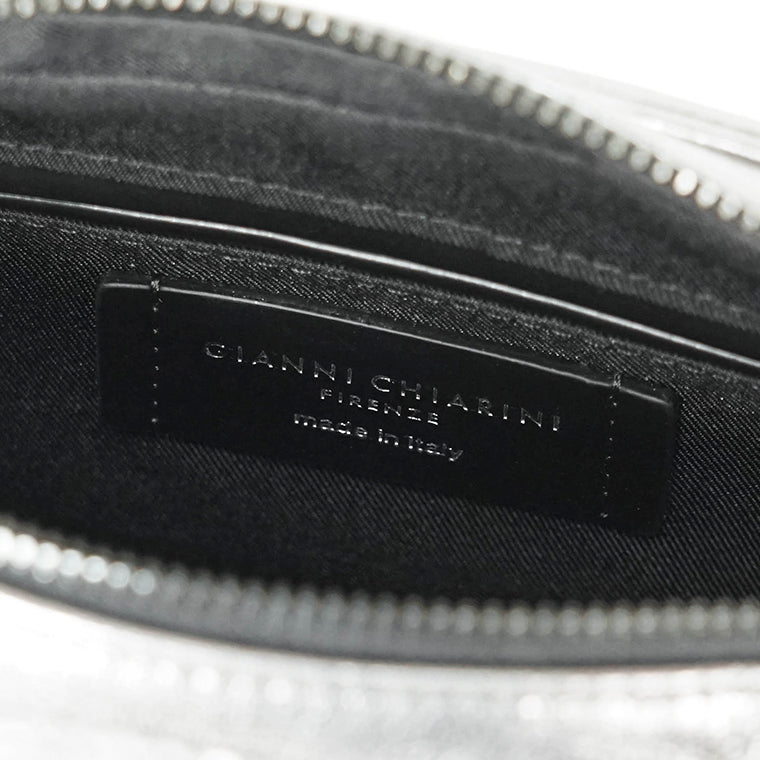 GIANNI CHIARINI レディース ショルダーバッグ CINDY BS11702 VNC MET CITY NOIRE 14168