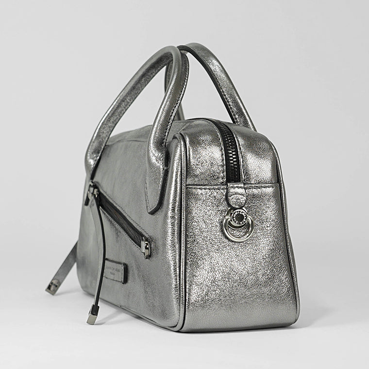 GIANNI CHIARINI レディース ショルダーバッグ CINDY BS11702 VNC MET CITY NOIRE 14168