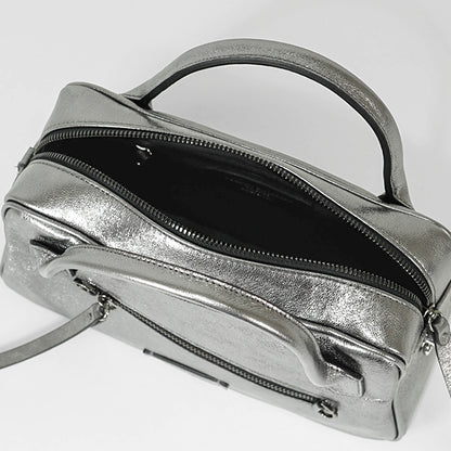 GIANNI CHIARINI レディース ショルダーバッグ CINDY BS11702 VNC MET CITY NOIRE 14168