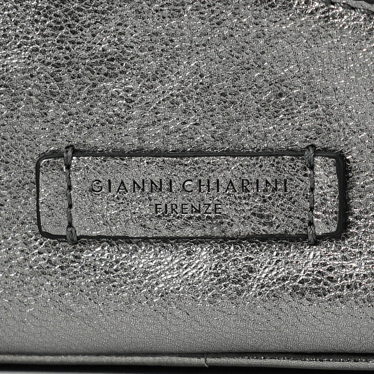 GIANNI CHIARINI レディース ショルダーバッグ CINDY BS11702 VNC MET CITY NOIRE 14168