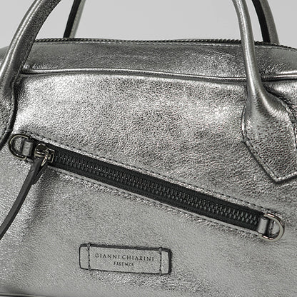 GIANNI CHIARINI レディース ショルダーバッグ CINDY BS11702 VNC MET CITY NOIRE 14168