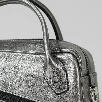 GIANNI CHIARINI レディース ショルダーバッグ CINDY BS11702 VNC MET CITY NOIRE 14168