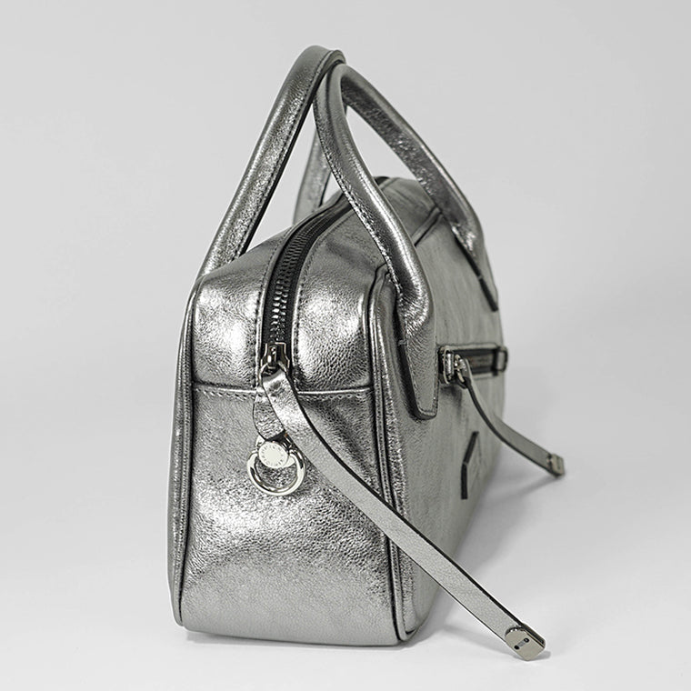 GIANNI CHIARINI レディース ショルダーバッグ CINDY BS11702 VNC MET CITY NOIRE 14168