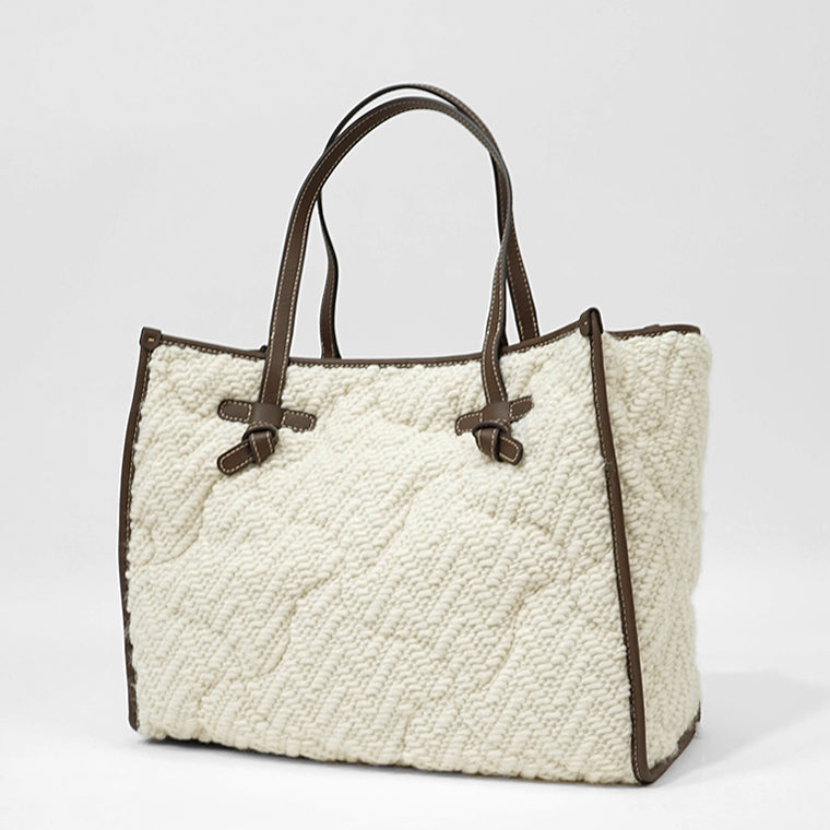 GIANNI CHIARINI レディース トートバッグ MARCELLA M BS12090 DBLTOUCH PANNA 162
