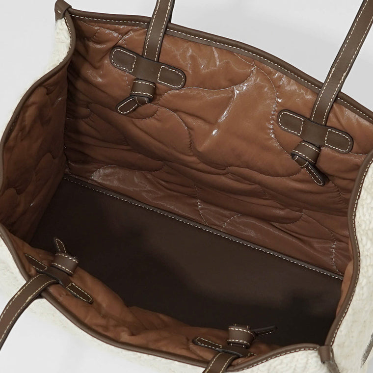 GIANNI CHIARINI レディース トートバッグ MARCELLA M BS12090 DBLTOUCH PANNA 162