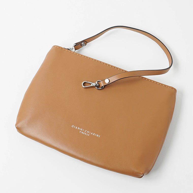 GIANNI CHIARINI レディース トートバッグ MARCELLA S BS6849 COMM CNV SE CORDA CUOIO CARAMEL 13932