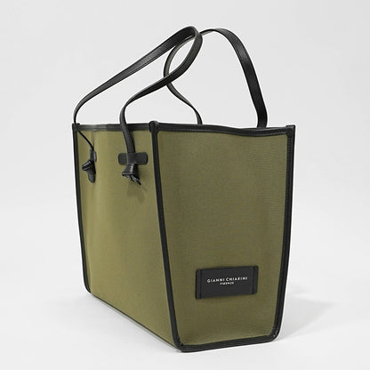 GIANNI CHIARINI レディース トートバッグ MARCELLA MEDIUM BS6850 CNV SE MILITARE CORDA 10374