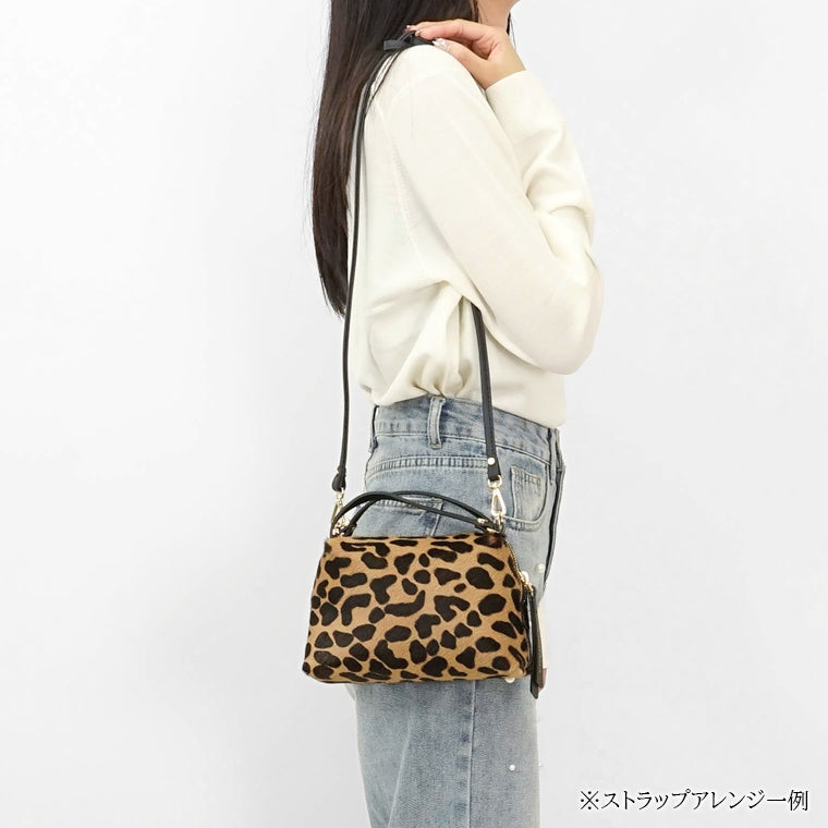 GIANNI CHIARINI レディース ショルダーバッグ ALIFA S BS8145 CAV PL LEO NERO 11865