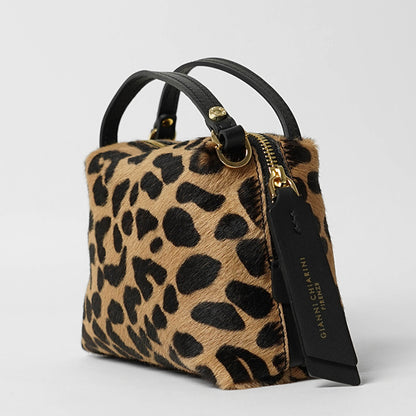 GIANNI CHIARINI レディース ショルダーバッグ ALIFA S BS8145 CAV PL LEO NERO 11865