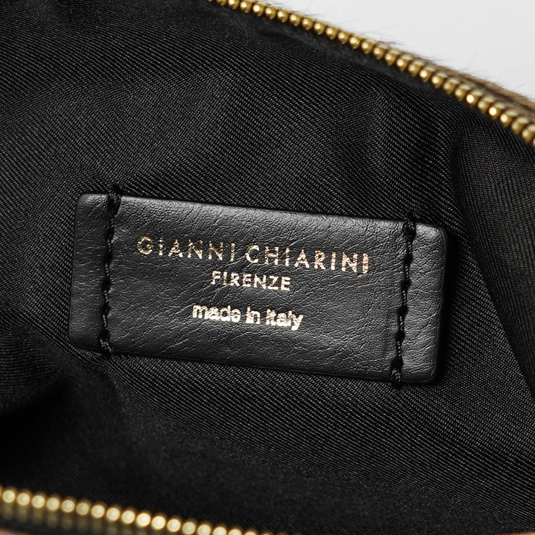 GIANNI CHIARINI レディース ショルダーバッグ ALIFA S BS8145 CAV PL LEO NERO 11865