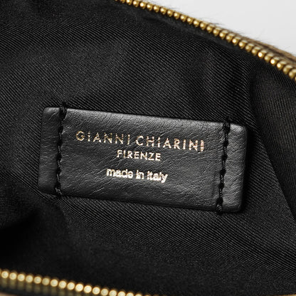 GIANNI CHIARINI レディース ショルダーバッグ ALIFA S BS8145 CAV PL LEO NERO 11865