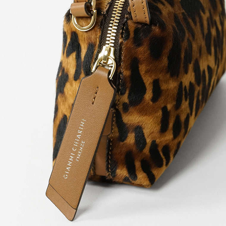 GIANNI CHIARINI レディース ショルダーバッグ ALIFA S BS8145 CAV PL LINCE CUOIO 14351