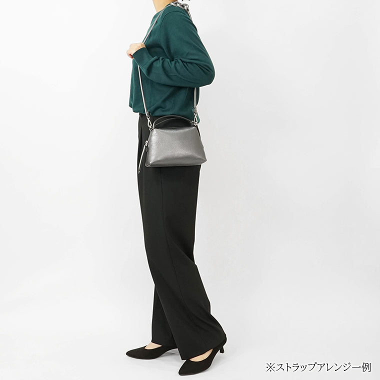 GIANNI CHIARINI レディース ショルダーバッグ ALIFA S BS8145 COMM GRN LM CITY NOIRE 14168