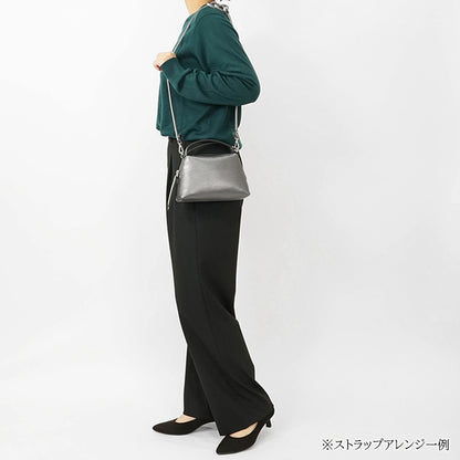 GIANNI CHIARINI レディース ショルダーバッグ ALIFA S BS8145 COMM GRN LM CITY NOIRE 14168