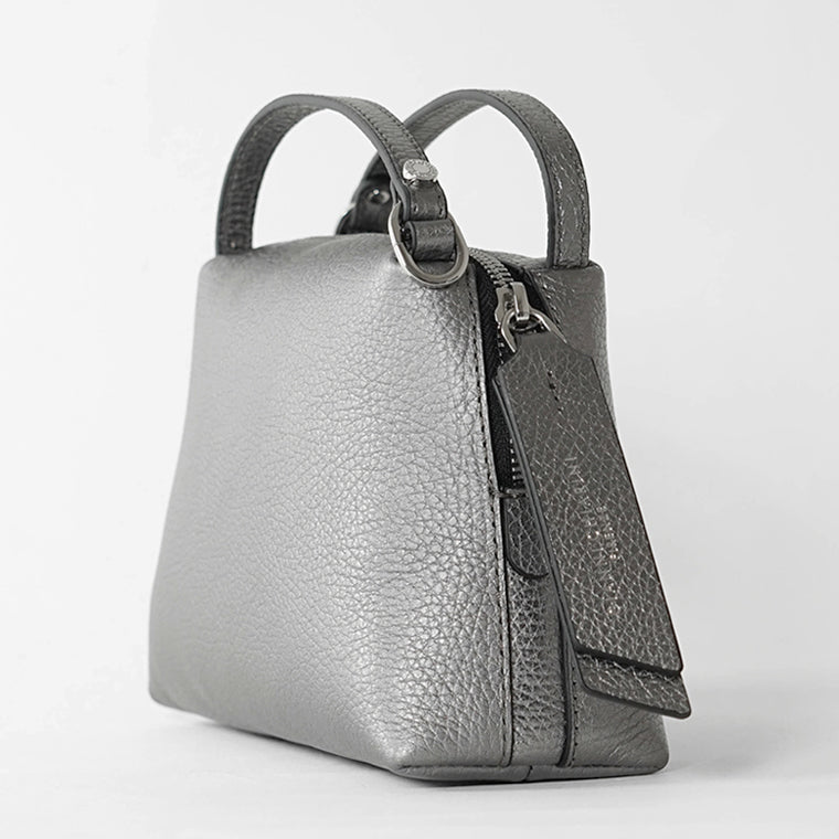 GIANNI CHIARINI レディース ショルダーバッグ ALIFA S BS8145 COMM GRN LM CITY NOIRE 14168