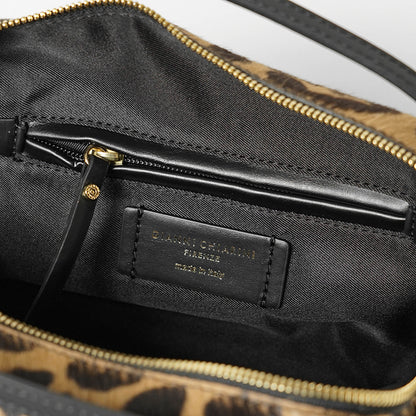 GIANNI CHIARINI レディース ショルダーバッグ ALIFA M BS8148 CAV PL LEO NERO 11865