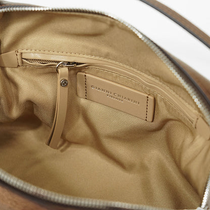 GIANNI CHIARINI レディース ショルダーバッグ ALIFA M BS8148 COMM GRN LM TOASTED 14167