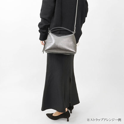 GIANNI CHIARINI レディース ショルダーバッグ ALIFA M BS8148 COMM GRN LM CITY NOIRE 14168