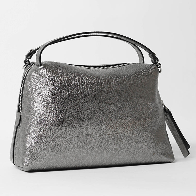 GIANNI CHIARINI レディース ショルダーバッグ ALIFA M BS8148 COMM GRN LM CITY NOIRE 14168