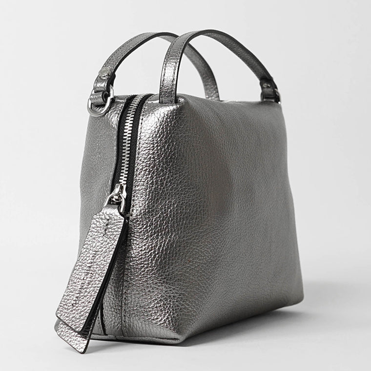 GIANNI CHIARINI レディース ショルダーバッグ ALIFA M BS8148 COMM GRN LM CITY NOIRE 14168