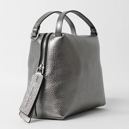 GIANNI CHIARINI レディース ショルダーバッグ ALIFA M BS8148 COMM GRN LM CITY NOIRE 14168