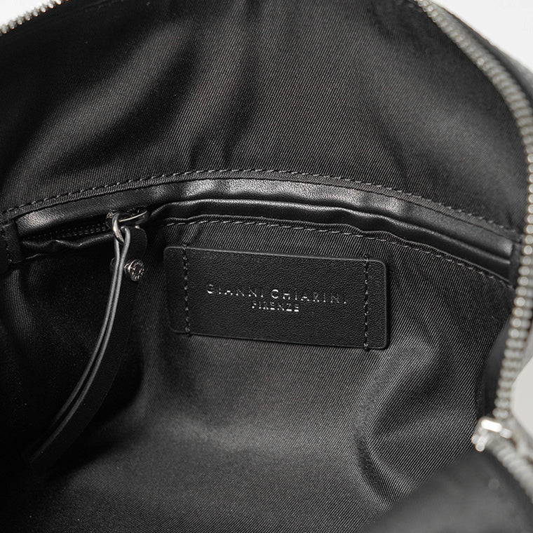 GIANNI CHIARINI レディース ショルダーバッグ ALIFA M BS8148 COMM GRN LM CITY NOIRE 14168