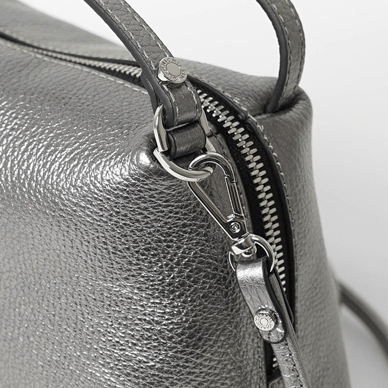 GIANNI CHIARINI レディース ショルダーバッグ ALIFA M BS8148 COMM GRN LM CITY NOIRE 14168