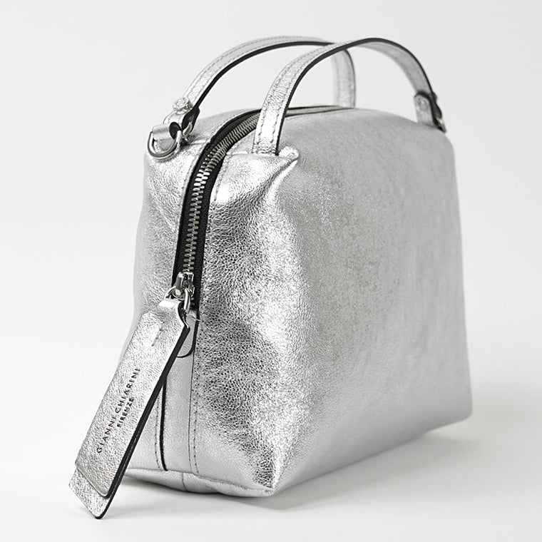 GIANNI CHIARINI レディース ショルダーバッグ ALIFA M BS8148 VNCMET ARGENTO 359