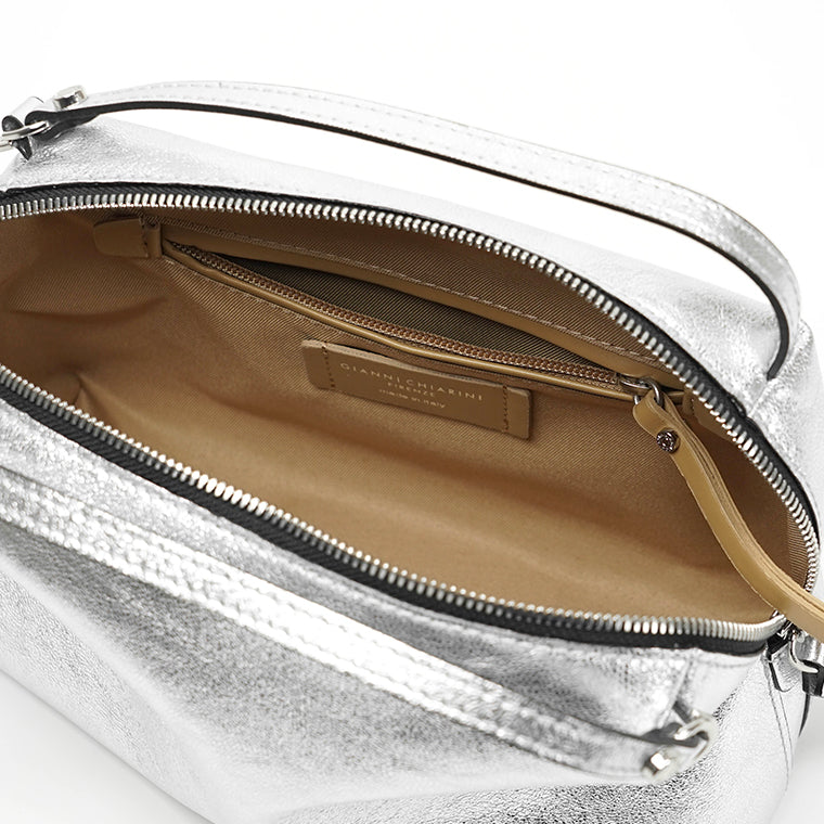 GIANNI CHIARINI レディース ショルダーバッグ ALIFA M BS8148 VNCMET ARGENTO 359