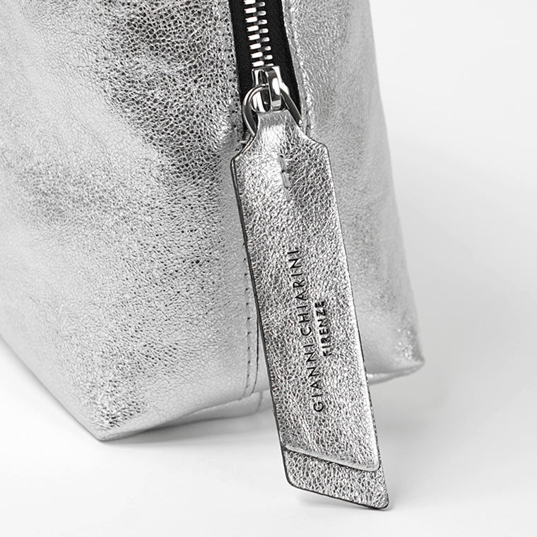 GIANNI CHIARINI レディース ショルダーバッグ ALIFA M BS8148 VNCMET ARGENTO 359