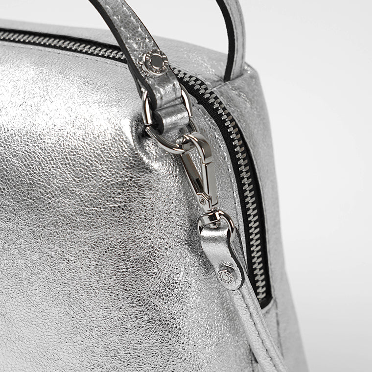 GIANNI CHIARINI レディース ショルダーバッグ ALIFA M BS8148 VNCMET ARGENTO 359