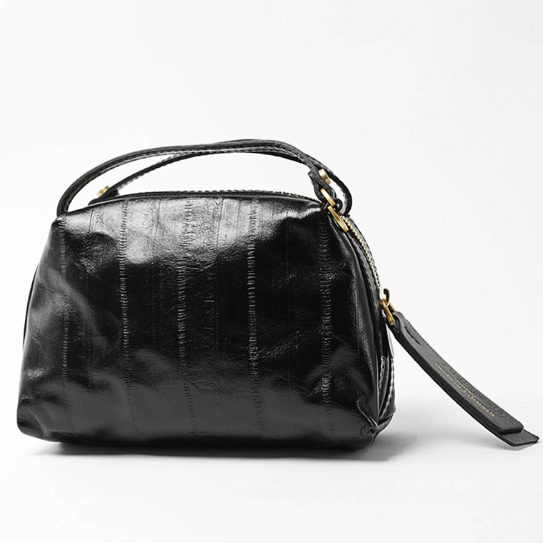 GIANNI CHIARINI レディース ショルダーバッグ ALIFA S BS8255 EEL NERO ブラック 001