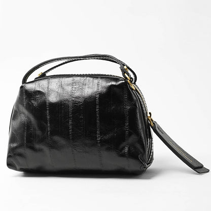 GIANNI CHIARINI レディース ショルダーバッグ ALIFA S BS8255 EEL NERO ブラック 001