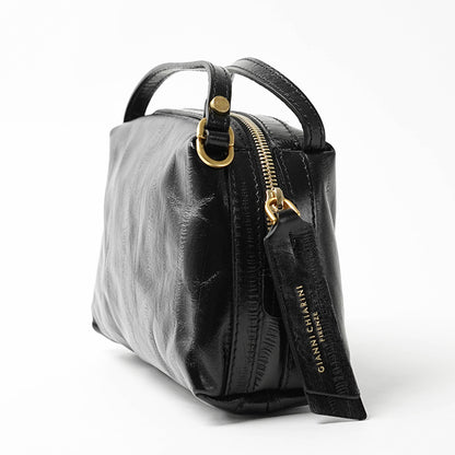 GIANNI CHIARINI レディース ショルダーバッグ ALIFA S BS8255 EEL NERO ブラック 001